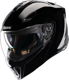 ICON Threshold Modular Helmet Solid Gloss Black Medium 0100-2813