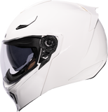 ICON Threshold Modular Helmet Solid Gloss White Small 0100-2819
