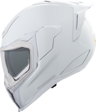 ICON Ultraflite MIPS Gloss White Motorcycle Helmet, XS, Part Number 0101-19279
