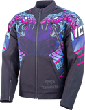 ICON 3XL Synthwave Merc3 Lazer Cobra™ Jacket, Part 2820-7785