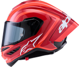 Alpinestars Supertech R10 Helmet 22.06 Arius Gloss Black/White/Double Red Small 8203926-1683-S