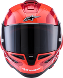 ALPINESTARS Supretech R10 Helmet - 22.06 - Arius - Gloss - Black/White/Double Red - Medium 8203926-1683-M