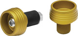 Kuryakyn 9.91 in Lodestar Front Axle Slider Gold 3810