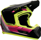 THOR Fleet Defy Motorcycle Helmet, Black/Acid, 2XL, Part Number 0110-9428