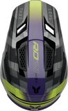 THOR Fleet Camber Helmet Black/Purple 2XL, Part Number 0110-9416