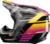 THOR Fleet Camber Helmet Black/Magenta 2XL 0110-9410