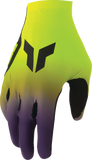 THOR Sportmode Iconic Gloves, Acid/Purple, 2XL, Part Number 3330-9123