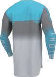 THOR Sportmode Geo Jersey Charcoal/Gray, Large – Part Number 2910-8749