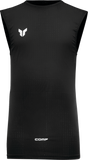 THOR Youth Comp Sleeveless Shirt, Black, XL – Part Number 2942-0026