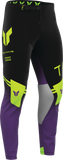 THOR Sportmode Geo Pants Black/Purple, Men's US 30, Part Number 2901-12798