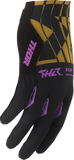 THOR Sportmode Mind Control Gloves Black/Caramel XS, Part Number 3330-8567