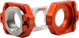 WORKS 17-263 Axle Blocks Elite KTM/Hus Orange
