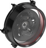 Rizoma ZDM179B Black Billet Aluminum Clutch Cover for Ducati Panigale