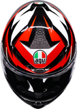 AGV K6 S Braven Motorcycle Helmet Black/Red/White Small 2118395016-029-S