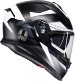 AGV K7 Helmet - Glimpse - Matte Black/White - Medium 2118399004-016-M
