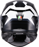 AGV K7 Helmet - Glimpse - Matte Black/White - Medium 2118399004-016-M