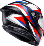 AGV K6 S Timewarp Helmet Matte Black/Red/Blue Medium 2118395016-028-M
