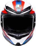 AGV K6 S Timewarp Helmet Matte Black/Red/Blue Medium 2118395016-028-M