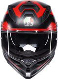 AGV K7 Glimpse Helmet Matte Black/Red Large 2118399004-015-L