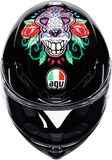 AGV K6 S Salom Tribute Motorcycle Helmet, 2XL, Part Number 2118395016-030-XXL
