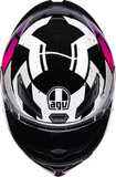 AGV K1 S Punkpulse Motorcycle Helmet Black/Purple/Lime 2XL - 2118394018-071-XXL