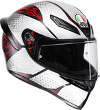 AGV K1 S Helmet - Speedarmor - Matte Black/Gray/Red - XL 2118394018-073-XL