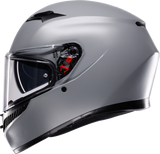 AGV K3 Motorcycle Helmet Matte Nardo Gray XS, Pinlock 70 MaxVision, Part 2118381004-027-XS