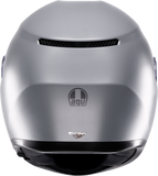 AGV K3 Motorcycle Helmet Matte Nardo Gray XS, Pinlock 70 MaxVision, Part 2118381004-027-XS