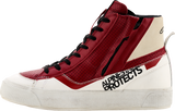 Alpinestars Stella Stated Flair Motorcycle Shoes White/Rio Red US 10 - 2541426-2066-10