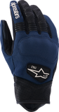 Alpinestars Tracker Motorcycle Gloves Dark Blue/Black Large 3561226-7109-L