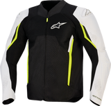 Alpinestars AST v3 Air Jacket Black/Silver/Yellow Fluo Large 3300426-159-L