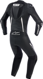 Alpinestars Stella GP-R7 Women's 1-Piece Leather Racing Suit, Black, US 4 / EU 40, Part 3180126-10-40