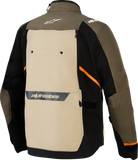 Alpinestars Cusco Drystar® Motorcycle Jacket, Walnut/Aluminum/Black, Large – Part 3201126-9304-L