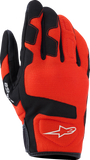Alpinestars Ignite Motorcycle Gloves Red Tangerine/Black XL – 3560926-3184-XL