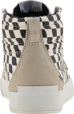 Alpinestars Ride-63 Canvas Motorcycle Shoes White/Black/Chess, US 8, Part 2540726-2081-8