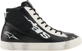 Alpinestars Stated Flair Motorcycle Shoes Black/White US 10, Part Number 2541326-12-10