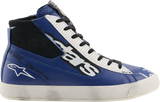 Alpinestars Stated Flair Motorcycle Shoes Blue/White/Black US 10, Part Number 2541326-7315-10