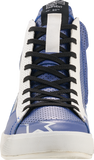 Alpinestars Stated Flair Motorcycle Shoes Blue/White/Black US 10, Part Number 2541326-7315-10
