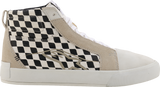 Alpinestars Ride-63 Canvas Motorcycle Shoes White/Black/Chess, US 10, Model 2540726-2081-10