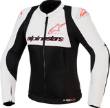 Alpinestars Stella SMX Air Jacket Ice Gray/Black/Coral Fluo Small 3316523-9297-S