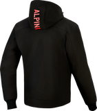 Alpinestars Radium Tech Jacket Black/Red XL – Tech-Air Ready, Part Number 4202624-1303-XL