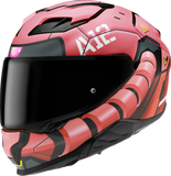 HJC F71 Zaku Motorcycle Helmet with Smart Bluetooth System and Sun Visor - XL