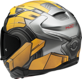 HJC F71 Bumblebee Motorcycle Helmet with Smart Bluetooth System - Large, Part 464805
