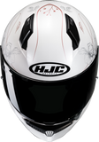 HJC C10 Epik Motorcycle Helmet – Part Number FP54NUS1008V, Lightweight Polycarbonate Shell with Advanced Ventilation and Enhanced Vision