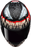 HJC RPHA 12N Marvel Venom 3 Motorcycle Helmet - Part Number FA53NUS8ES1V