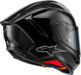 ALPINESTARS Supertech R7 Helmet - 22.06 - Solid - Gloss Black - Medium 8202126-1180-M