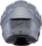 Alpinestars Supertech R7 S-R7 Helmet ECE 22.06 Solid Gloss Gray XL 8202126-1635-XL