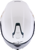 Alpinestars Supertech R7 S-R7 Helmet ECE 22.06 Solid Gloss White XS - 8202126-2180-XS