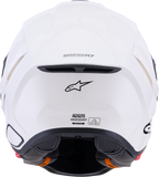 Alpinestars Supertech R7 S-R7 ECE 22.06 Helmet Gloss White 2XL, Part Number 8202126-2180-2XL