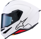 Alpinestars Supertech R7 S-R7 ECE 22.06 Helmet Gloss White 2XL, Part Number 8202126-2180-2XL